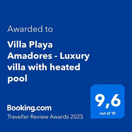 Villa Playa Amadores - Luxury Villa With Heated Pool Puerto Rico  Exteriér fotografie